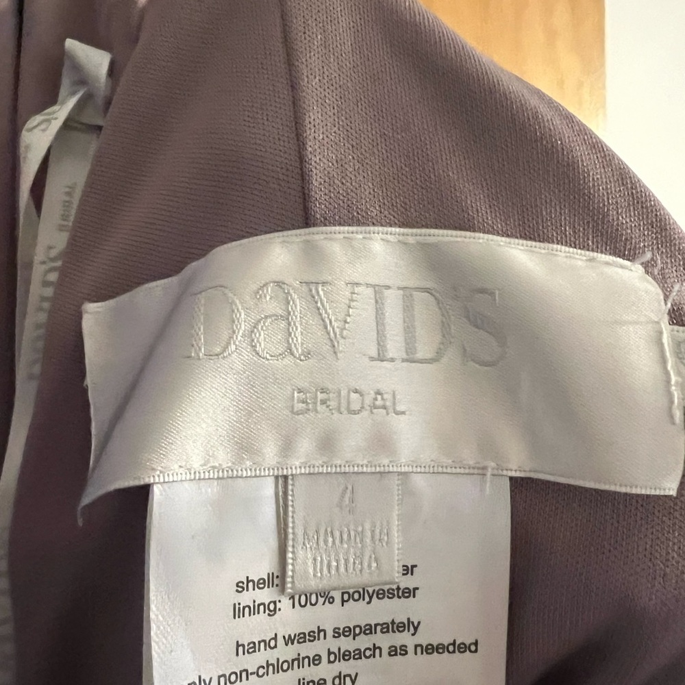 David’s Bridal Bridesmaid Dress - Picture 2 of 2